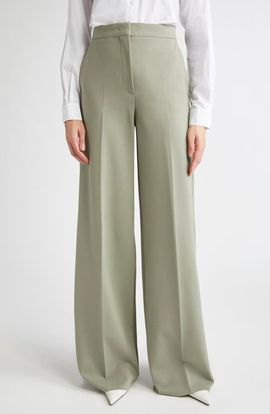 Max Mara Max Mara Biada Jersey Wide Leg Pants