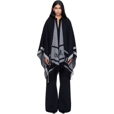 Max Mara Max Mara Black Hildestole Scarf