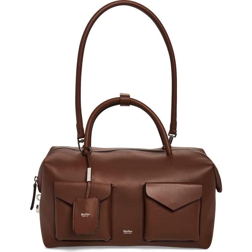 Max Mara Max Mara Bowler Leather Satchel