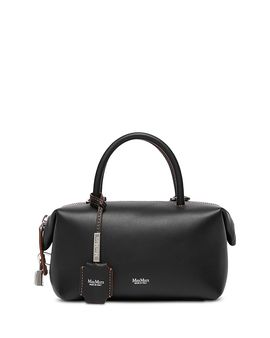 Max Mara Max Mara Calfskin Leather Bowler Bag