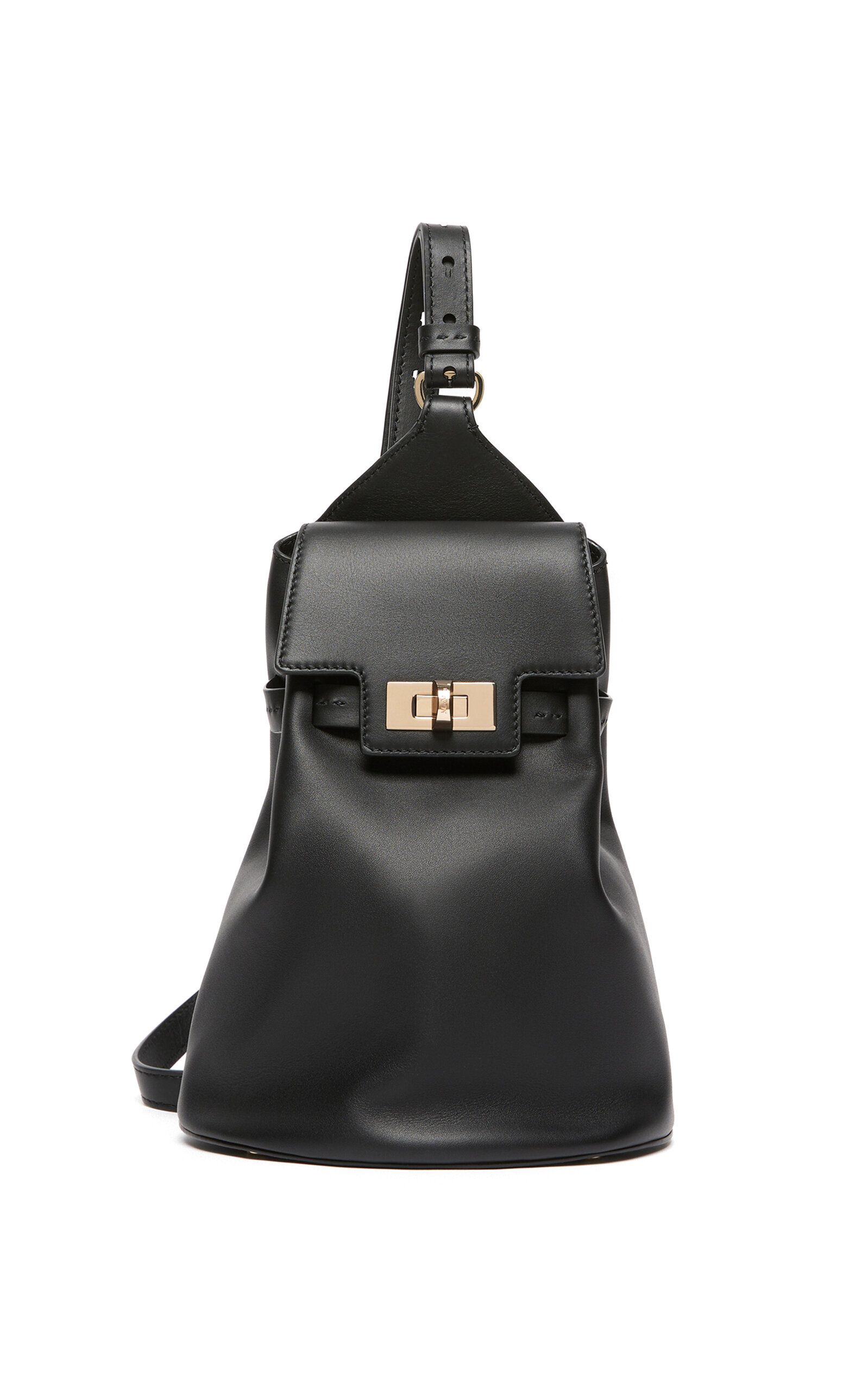Max Mara Max Mara Calfskin OneShoulder Margaux Backpack