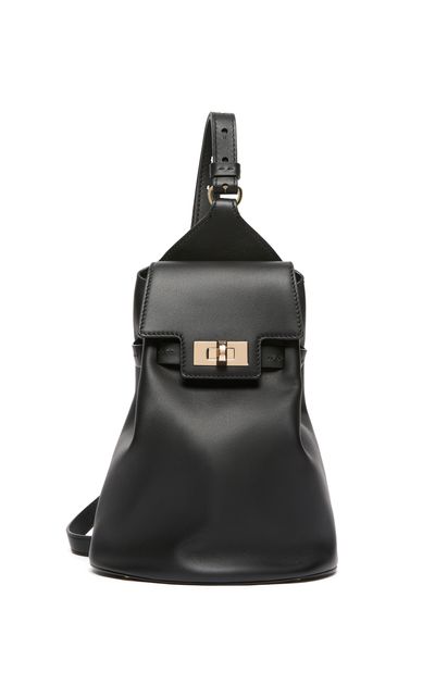 Max Mara Max Mara Calfskin OneShoulder Margaux Backpack