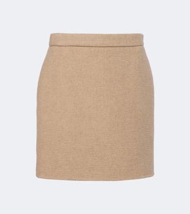 Max Mara Max Mara Camel hair and mohair miniskirt