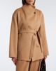 Max Mara Max Mara Camel hair and mohair wrap coat - 2