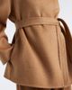 Max Mara Max Mara Camel hair and mohair wrap coat - 4