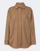 Max Mara Max Mara Camel hair and wool-blend shirt - 1