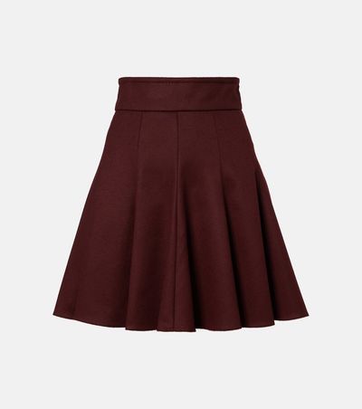 Max Mara Max Mara Camel hair miniskirt
