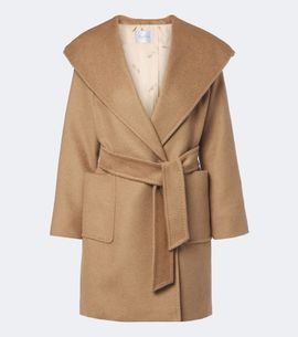 Max Mara Max Mara Camel hair wrap coat