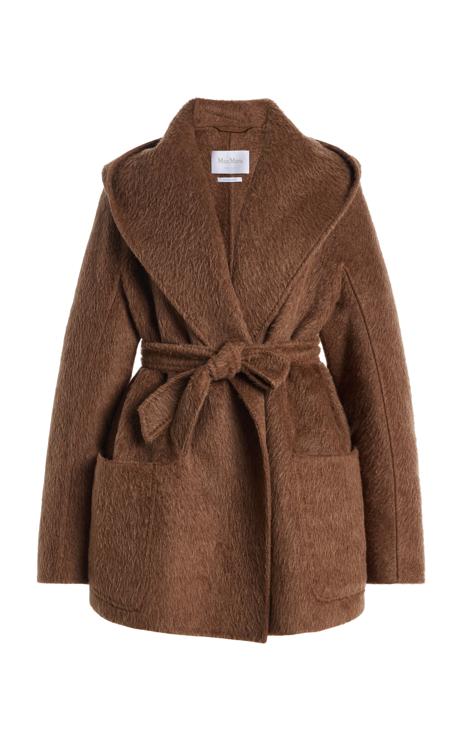 Max Mara Max Mara CamelMohair Short Coat