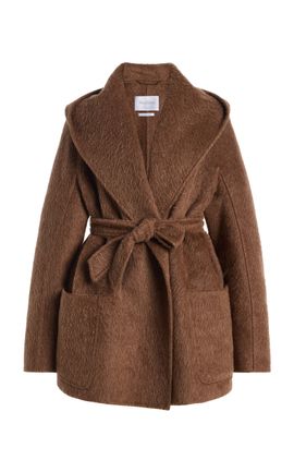 Max Mara Max Mara CamelMohair Short Coat