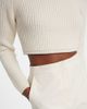 Max Mara Max Mara Campo ribbed-knit cropped turtleneck sweater - 5