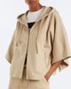 Max Mara Max Mara Caped zip-up hoodie - 2