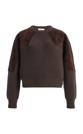 Max Mara Max Mara CashmereWool Cropped Sweater