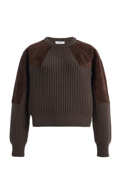 Max Mara Max Mara CashmereWool Cropped Sweater