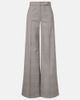 Max Mara Max Mara Checked virgin wool wide-leg pants - 1