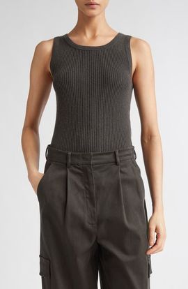 Max Mara Max Mara Cipro Wool & Cashmere Sweater Tank
