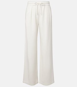 Max Mara Max Mara Cotton and silk-blend sweatpants