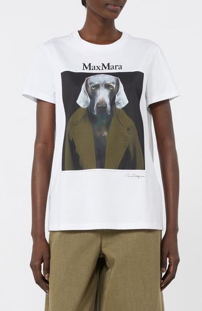 Max Mara Max Mara Cotton Graphic T-Shirt