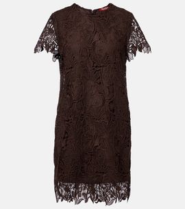 Max Mara Max Mara Cotton guipure lace minidress