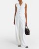 Max Mara Max Mara Cotton piquÃ© wide-leg pants - 2