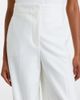Max Mara Max Mara Cotton piquÃ© wide-leg pants - 3
