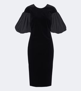 Max Mara Max Mara Cotton velvet midi dress