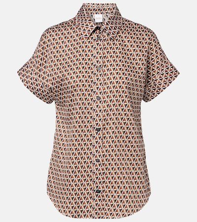 Max Mara Max Mara Crea printed cotton shirt