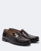 Max Mara Max Mara Croc-effect leather penny loafers - 1