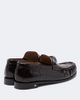 Max Mara Max Mara Croc-effect leather penny loafers - 4