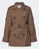 Max Mara Max Mara Cropped cotton-blend twill trench coat - 1