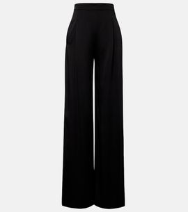 Max Mara Max Mara CrÃªpe satin wide-leg pants