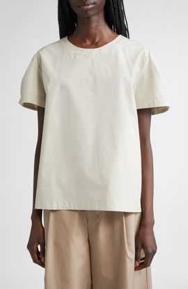 Max Mara Max Mara Dahlia Cotton Sateen Top