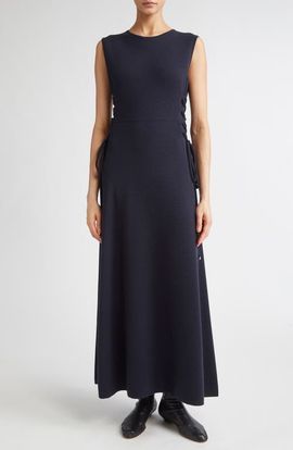 Max Mara Max Mara Delfi Wool Knit Midi Dress