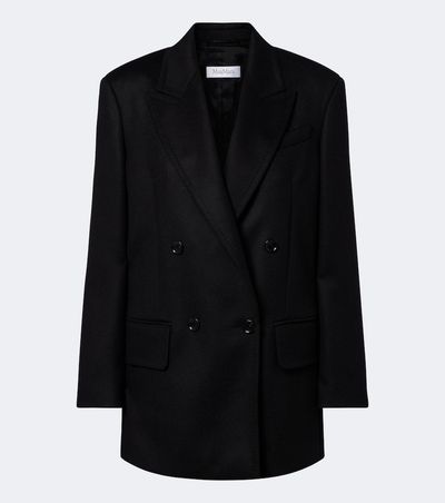 Max Mara Max Mara Double-breasted camel hair blazer