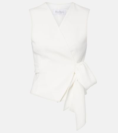 Max Mara Max Mara Draped cady vest