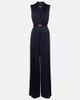 Max Mara Max Mara Elegante belted satin jumpsuit - 1