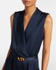 Max Mara Max Mara Elegante belted satin jumpsuit - 3