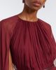 Max Mara Max Mara Elegante belted silk chiffon gown - 3