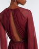 Max Mara Max Mara Elegante belted silk chiffon gown - 7