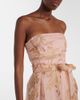 Max Mara Max Mara Elegante Dominio floral silk organza bustier gown - 4