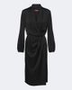Max Mara Max Mara Elegante draped satin midi dress - 1