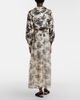 Max Mara Max Mara Elegante Sabbia printed silk organza maxi skirt - 3