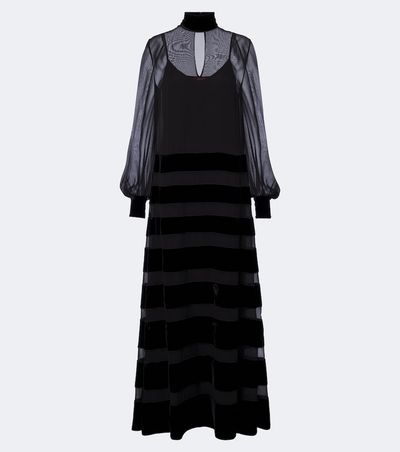 Max Mara Max Mara Elegante silk georgette gown