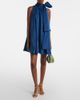 Max Mara Max Mara Elegante tie-neck taffeta minidress - 2