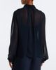 Max Mara Max Mara Embellished sheer blouse - 5