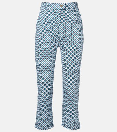 Max Mara Max Mara Facella printed cotton wide-leg jeans