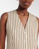 Max Mara Max Mara Fauno striped cotton and silk vest - 4