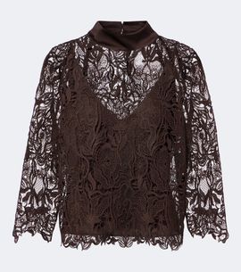 Max Mara Max Mara Floral lace top