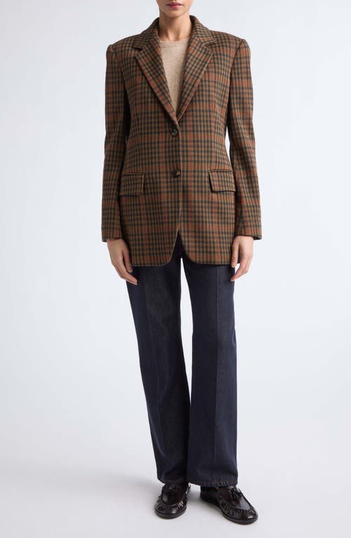 Max Mara Max Mara Galosce Plaid Blazer