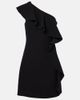 Max Mara Max Mara Giacomo ruffled sablÃ© minidress - 1